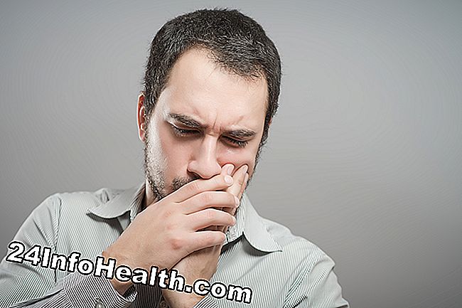 Es zeigt eine Person mit trockener Pfanne (postextraction alveoläre Ostitis), die Zahnfleischschmerzen hat.